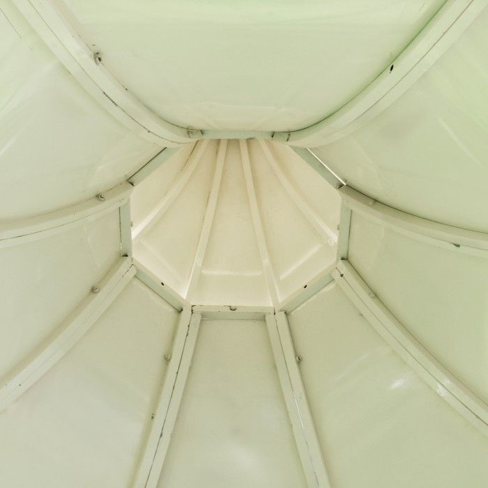 Close-up of the Roof of the Bandstand Gazebo