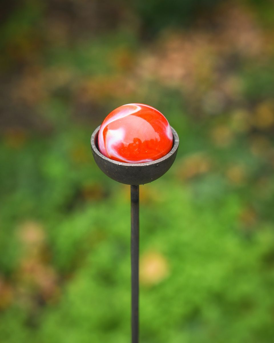 "Magma" Suncatcher Garden Stake