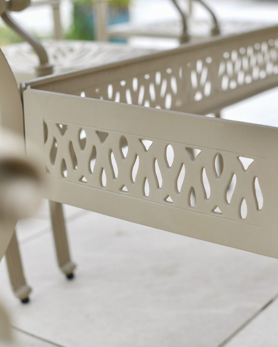 Antique Champagne "Marianne" Eight Seater Garden Table & Chair Set Antique Champagne "Marianne" Eight Seater Garden Table & Chair Set