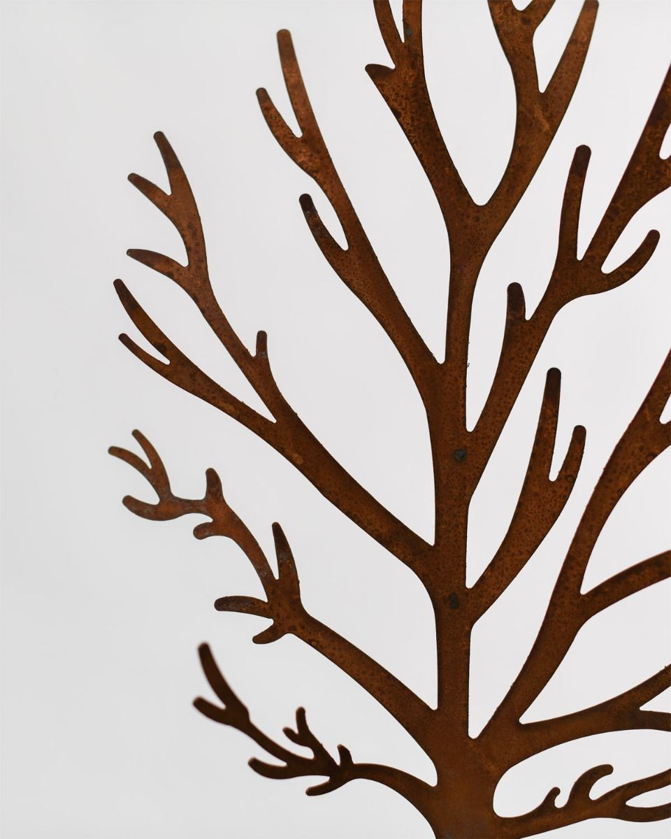 Close Up Of Rustic Tree Ornament 