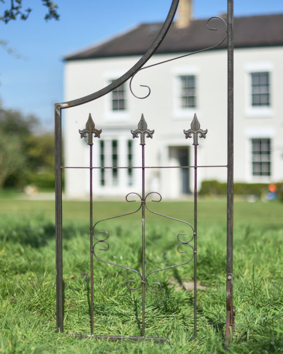 Close Up Of The Gothic Design On The Rose Arch Close Up Of The Gothic Design On The Rose Arch
