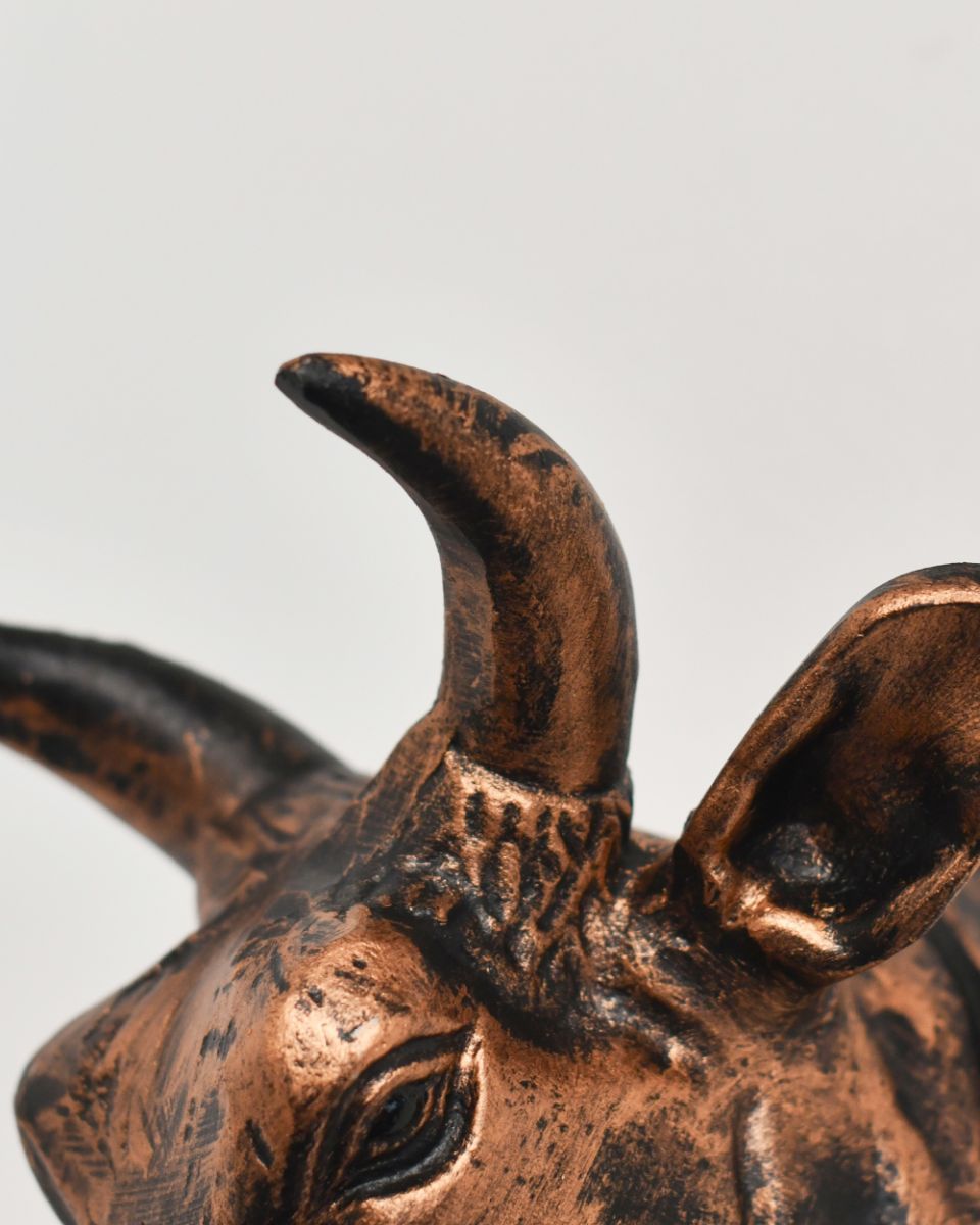 Horns From The Cast Aluminium Bronze & Copper Bull Horns From The Cast Aluminium Bronze & Copper Bull