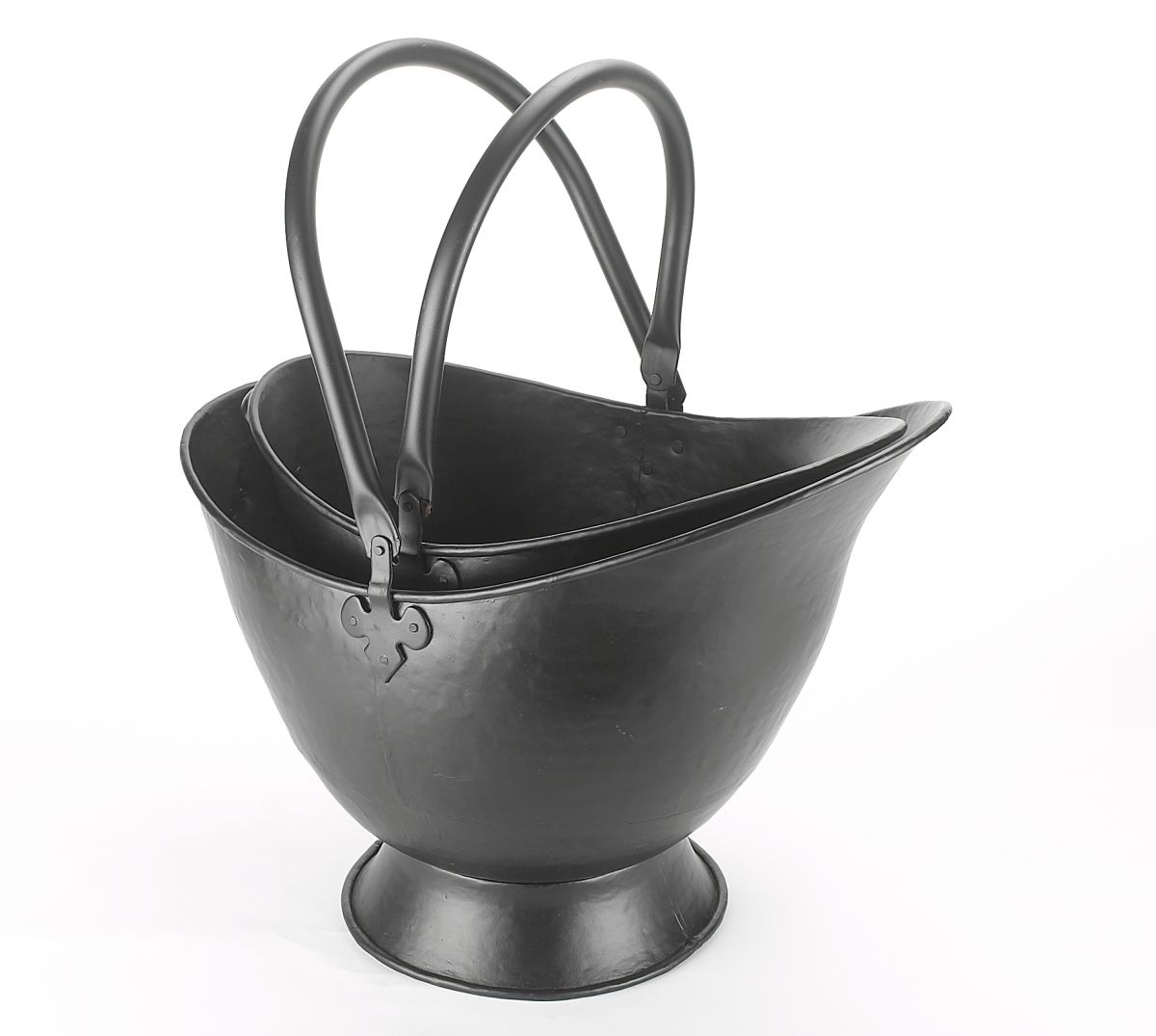 "Waterloo" Black Iron Coal Bucket - 58cm