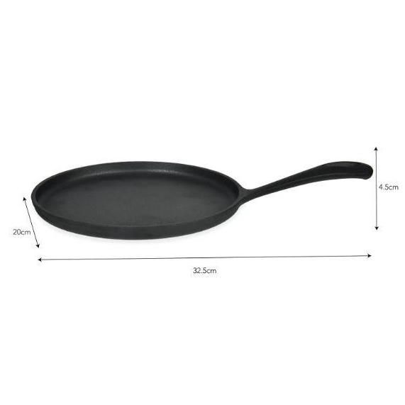 "Coalbrook" Cast Iron Griddle Pan Dimensions