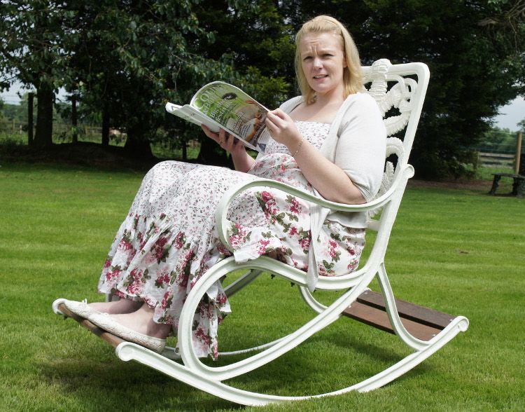 "Coalbrookdale" Rocking Recliner Garden Chair "Coalbrookdale" Rocking Recliner Garden Chair