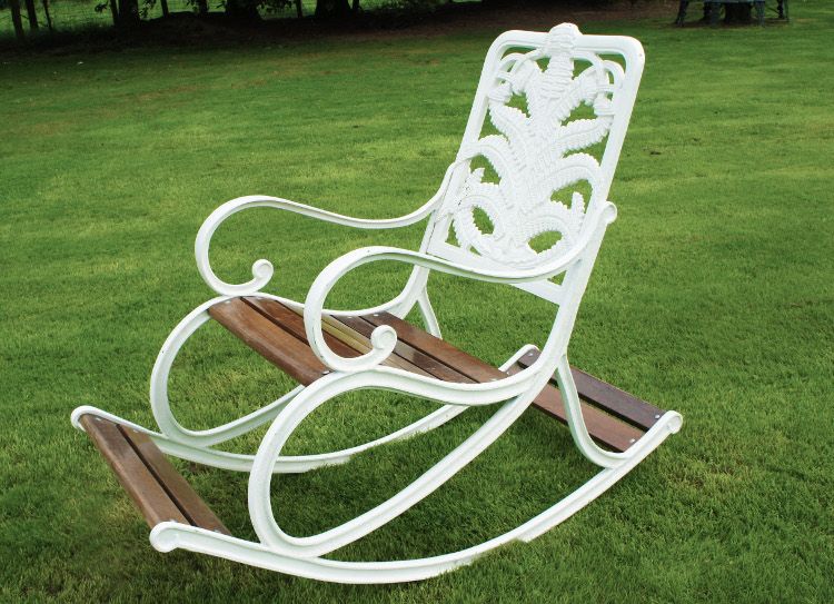 "Coalbrookdale" Rocking Recliner Garden Chair "Coalbrookdale" Rocking Recliner Garden Chair