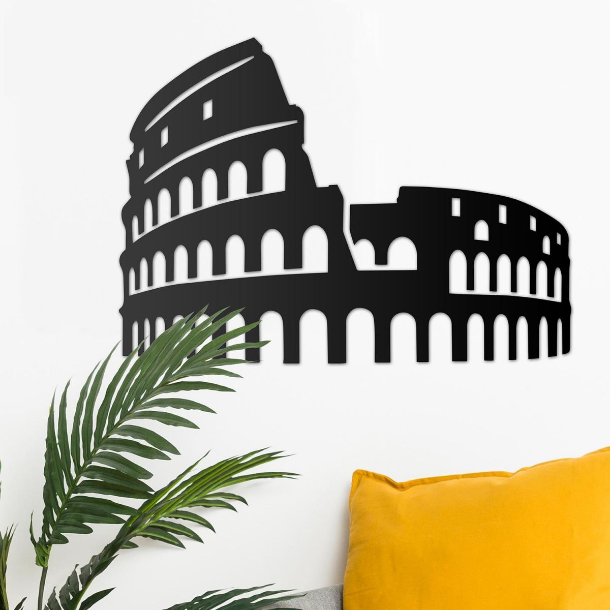 Rome Colosseum Wall Art in Situ in the Sitting Room