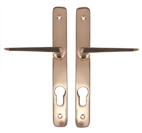 "Bowfield" UPVC Profile Doors Handle Euro Lock Contemporary