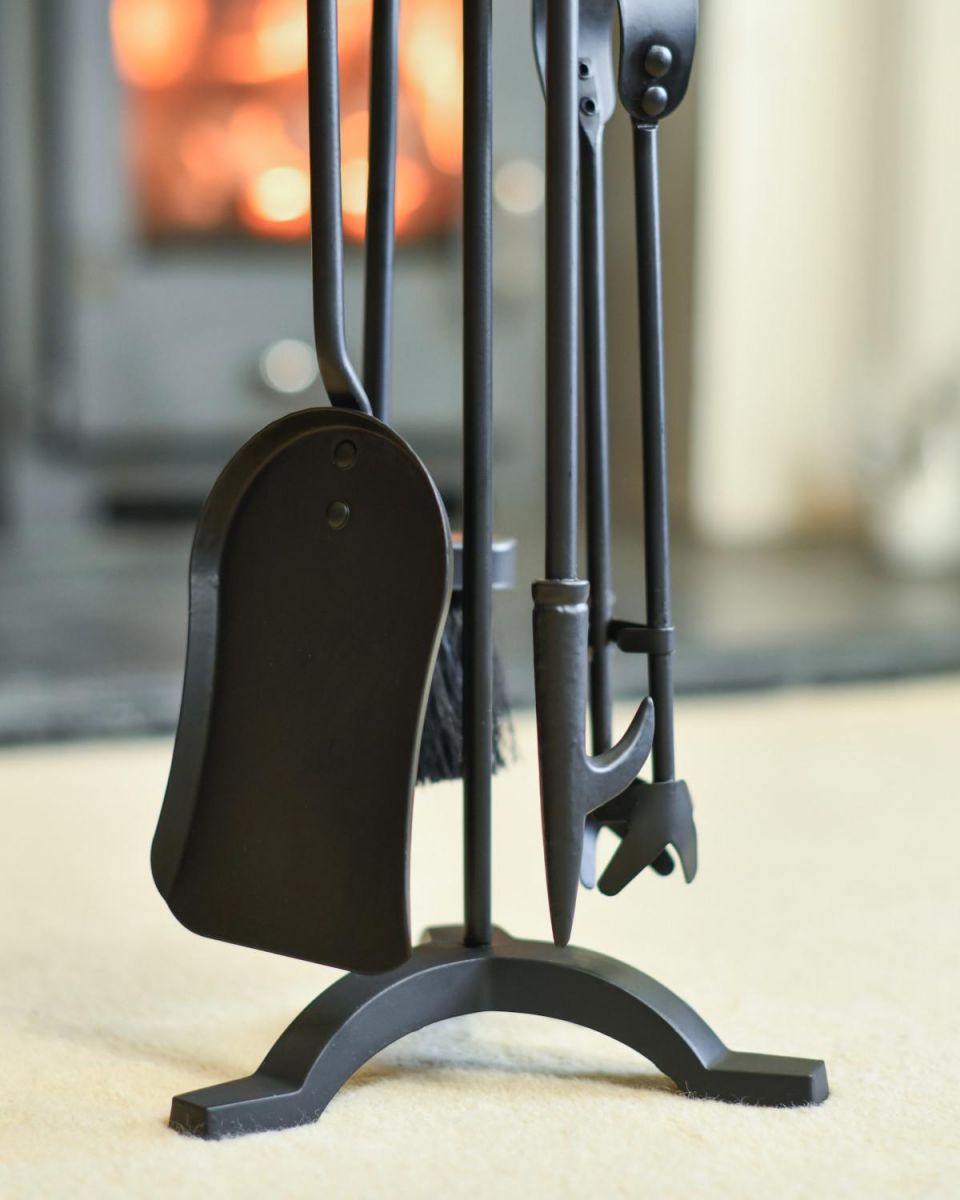 Close-Up of Base & Fireside Tools Close-Up of Base & Fireside Tools