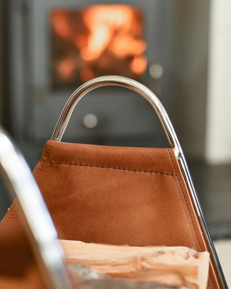 Close-Up of Steel Frame Handle 