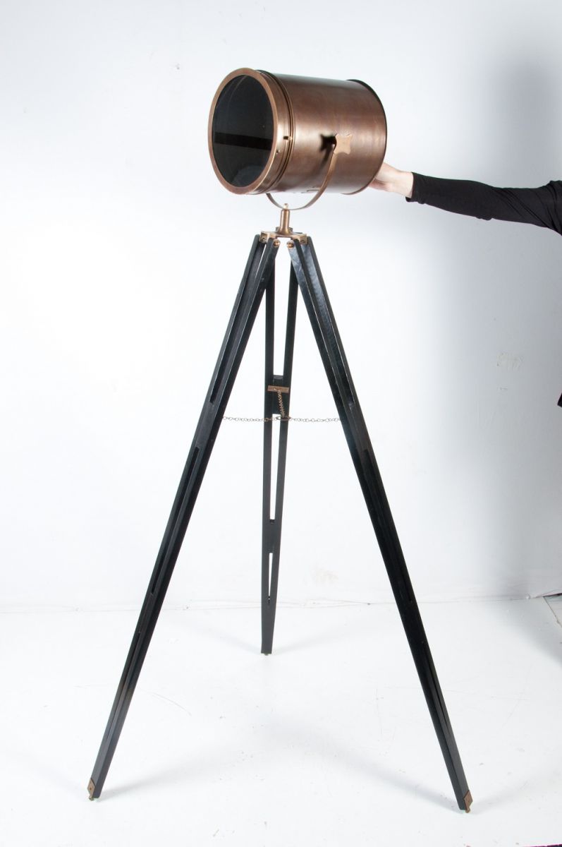 Copper Free Standing Spotlight