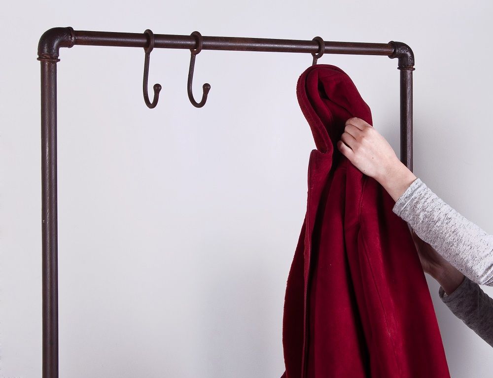 “Darnall Place” Iron Industrial Clothes Rail 
