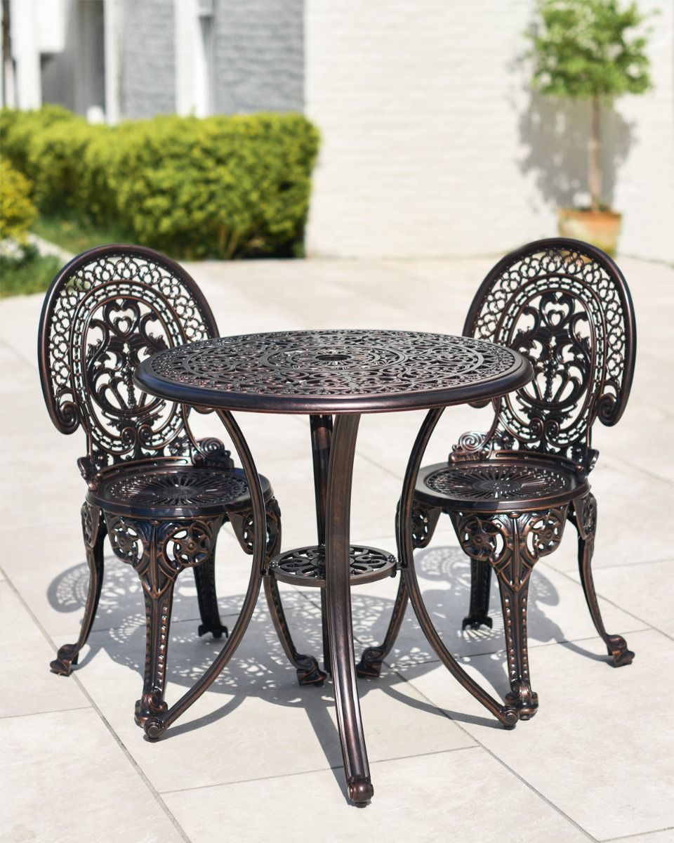 Copper Two Seater Garden Set