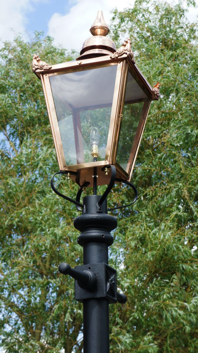 Copper Victorian Lantern - Large 