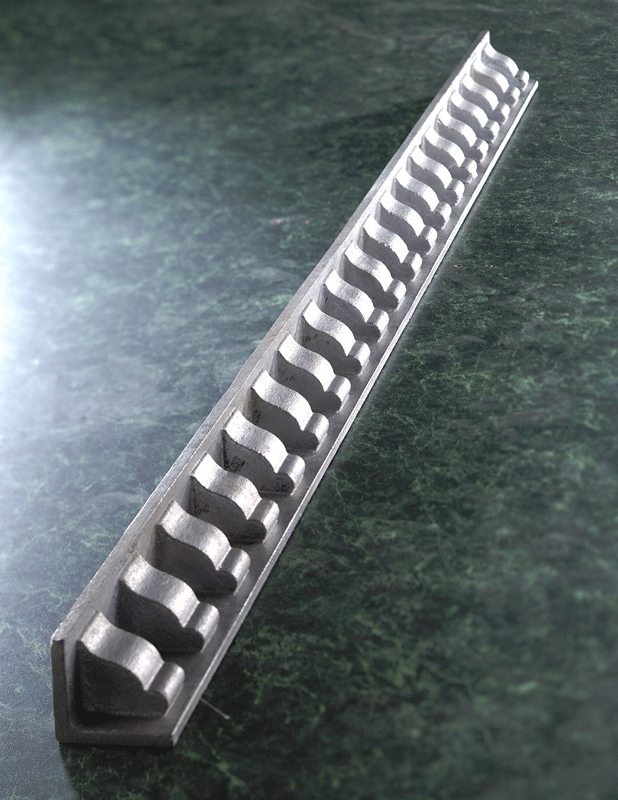 Triangular Design Dental Mouldings