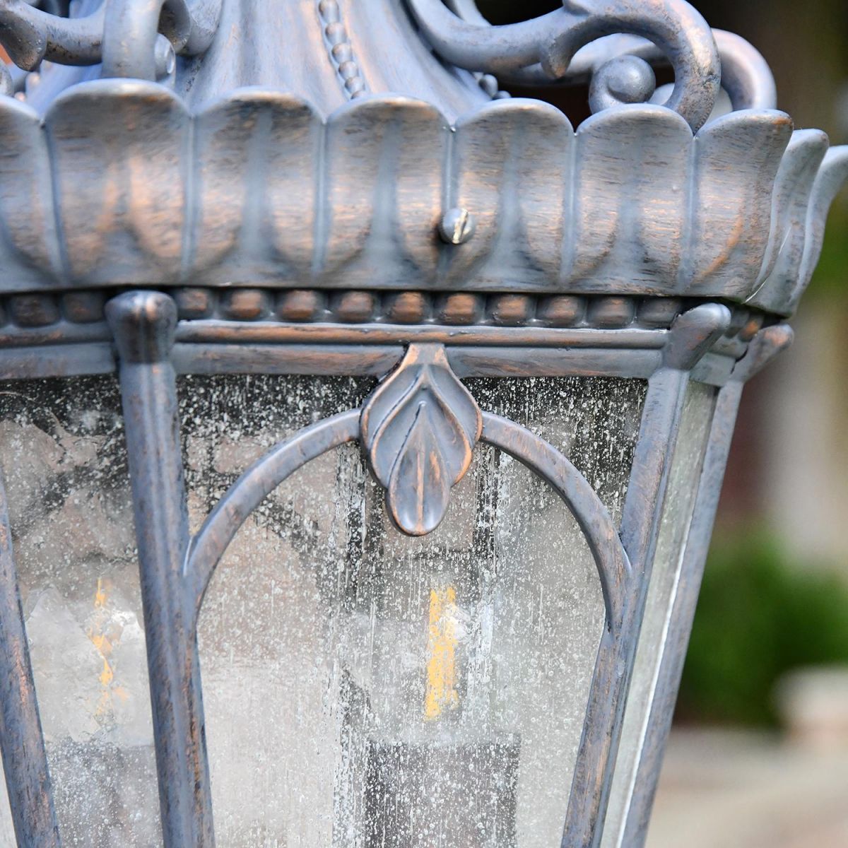 Close-up of the Detail on the Lanterns