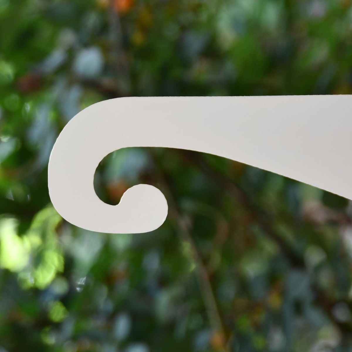 Close-up of the Hook on the Hanging Basket Bracket 