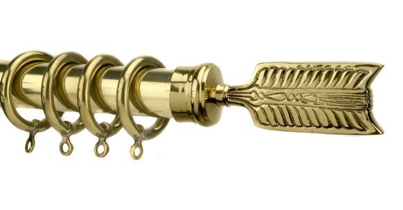 "Nottingham Fletch" Curtain Finial