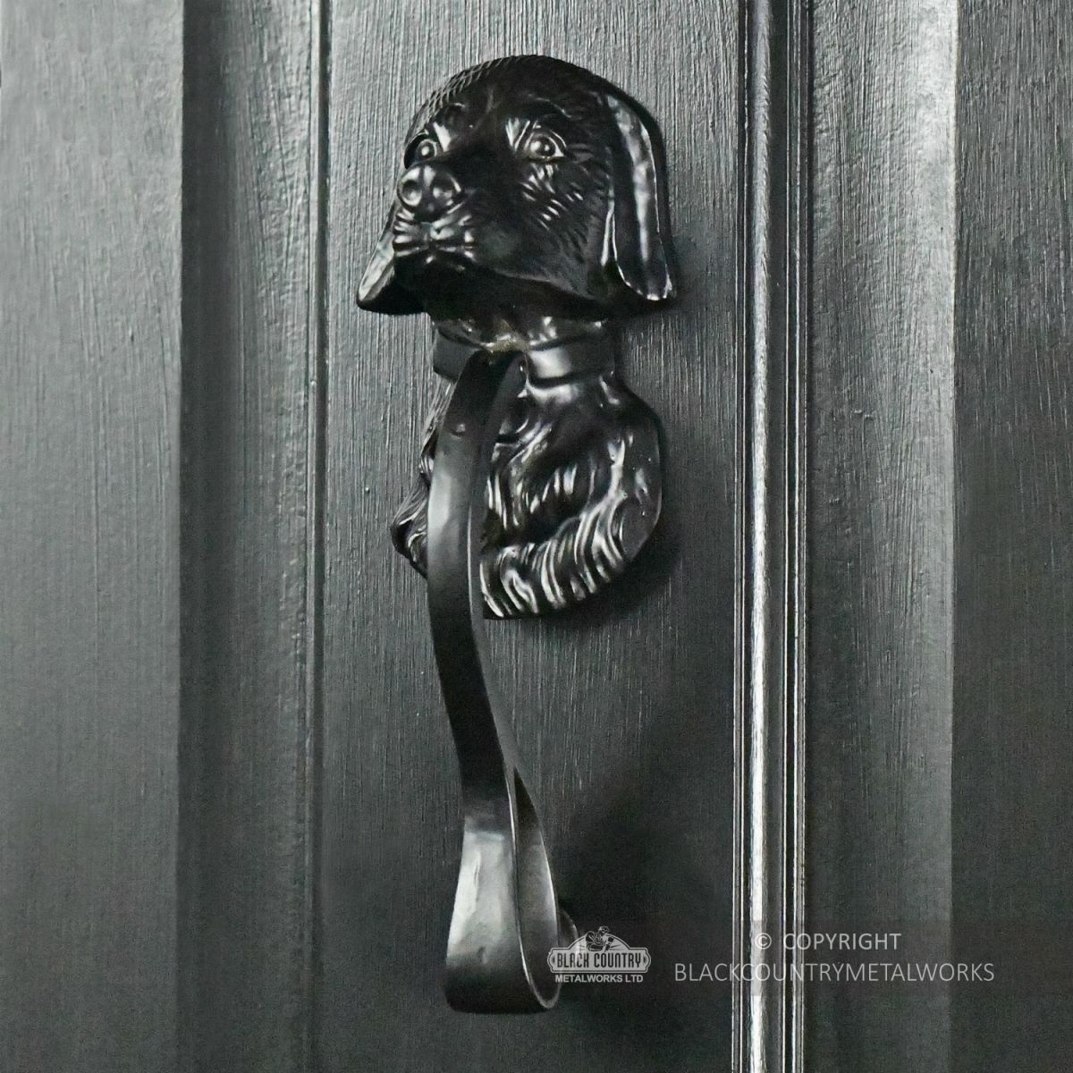 Cute Black Door Knocker
