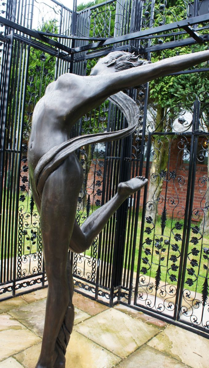 “Blessed Ballerina” Dancing Sculpture 