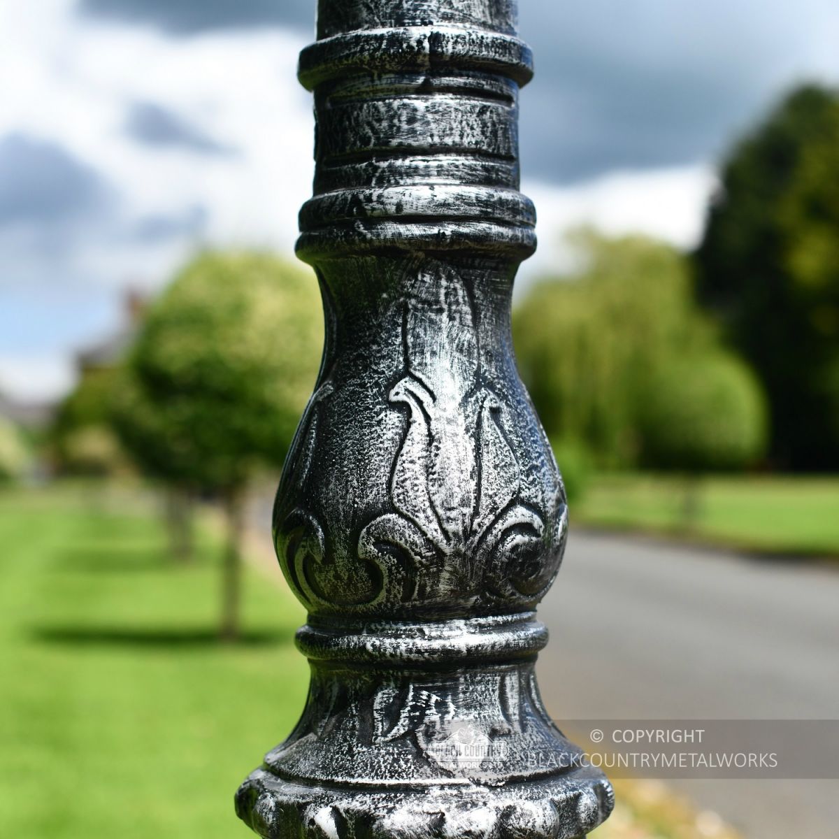 Decorative Cast Iron Lamp Post Column Decorative Cast Iron Lamp Post Column