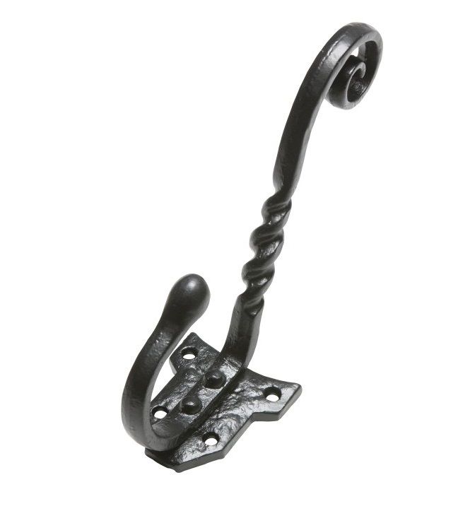 "Coniston" Blacksmith Iron Coat Hook  "Coniston" Blacksmith Iron Coat Hook