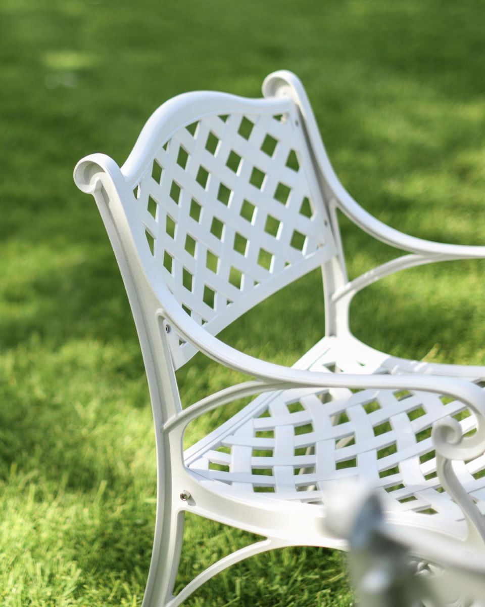 Close-Up of Crosshatch Pattern on Chair Close-Up of Crosshatch Pattern on Chair