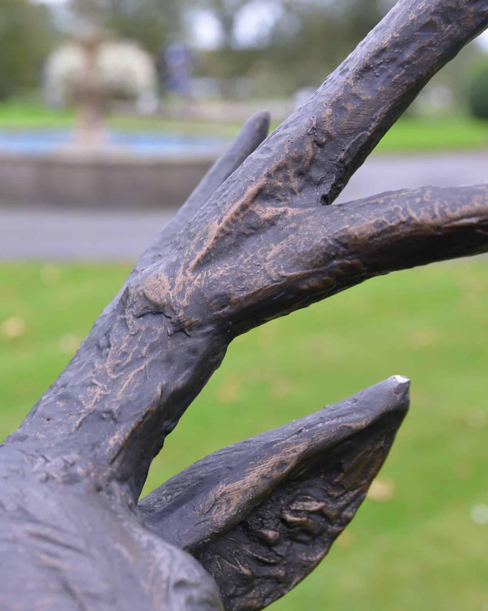 Close-Up of Antique Bronze Finish