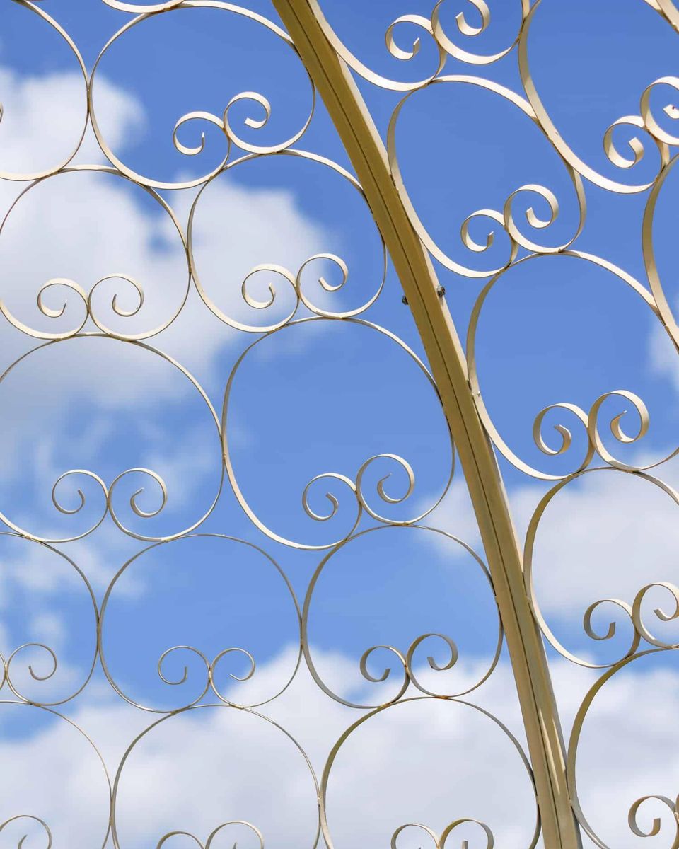 Close-Up of Delicate Pattern on Roof for Gazebo Close-Up of Delicate Pattern on Roof for Gazebo