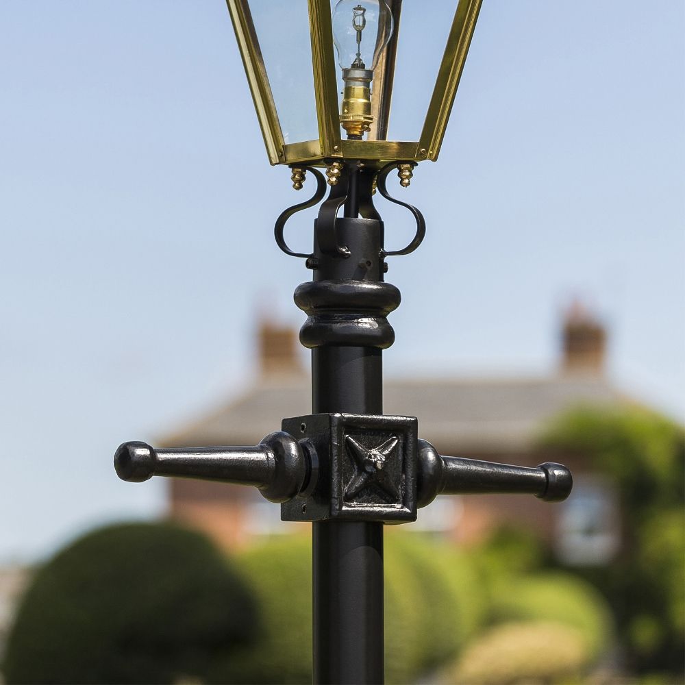 Harrogate Polished Brass Lamp Post Range 2.25m