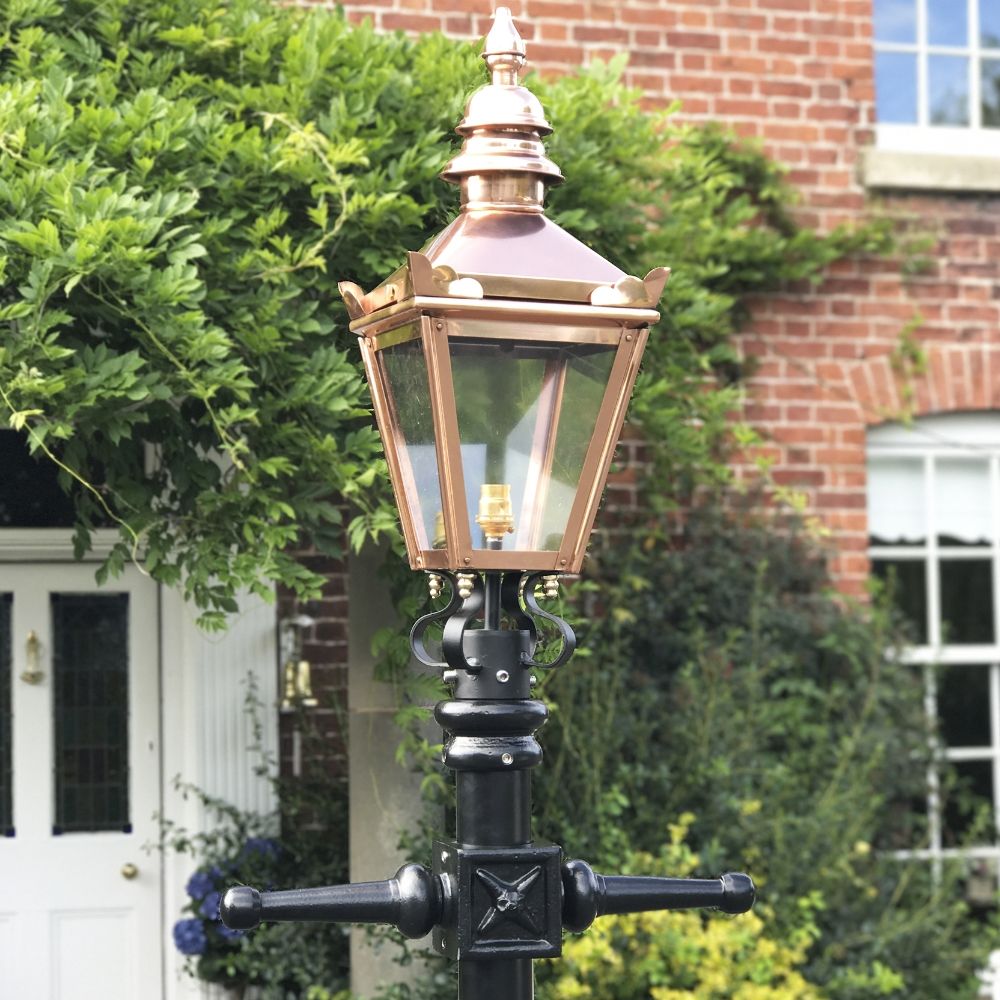 Copper Harrogate Lamp Post 2.25m