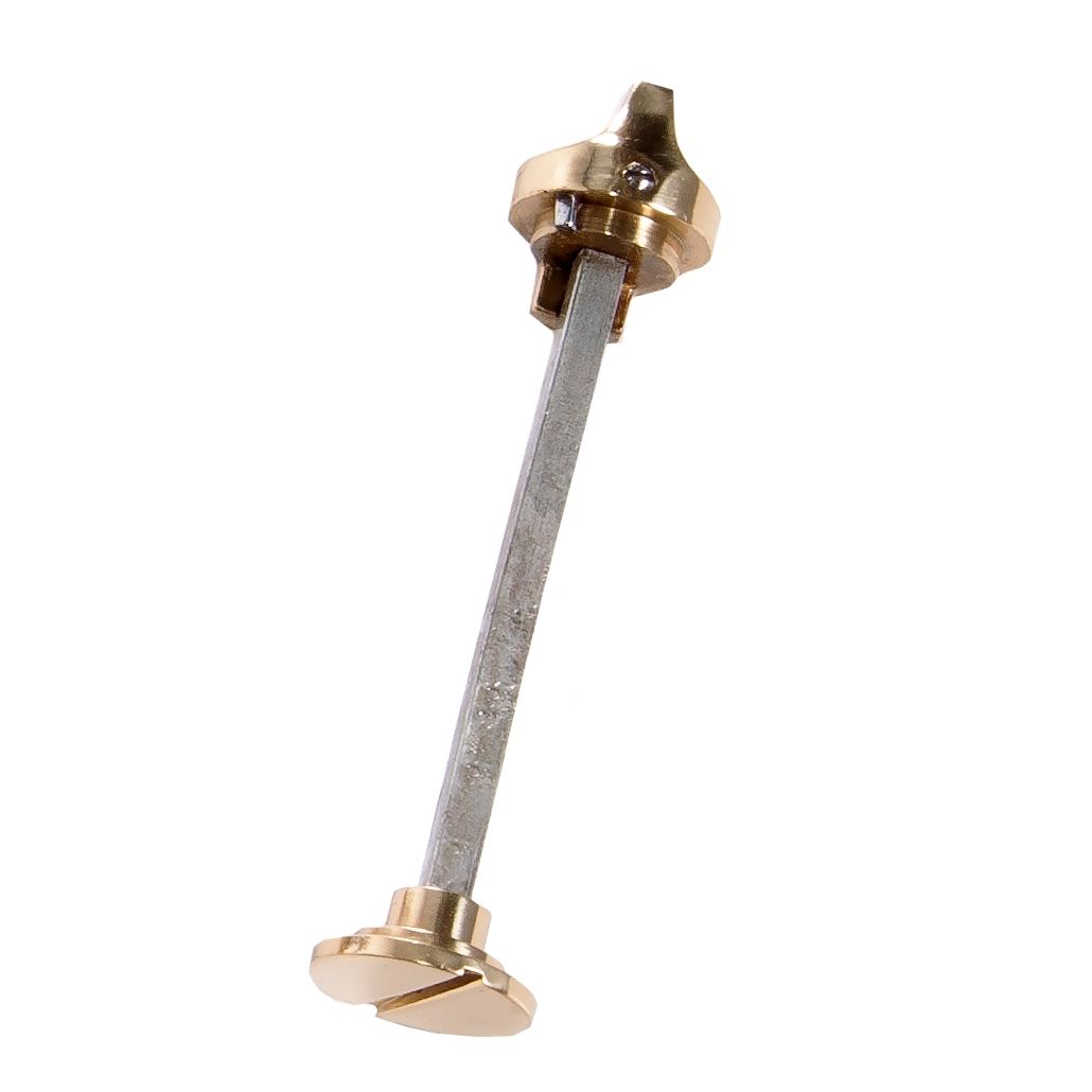 Spindle for Gerogian lever handle, ideal for bathroom doors