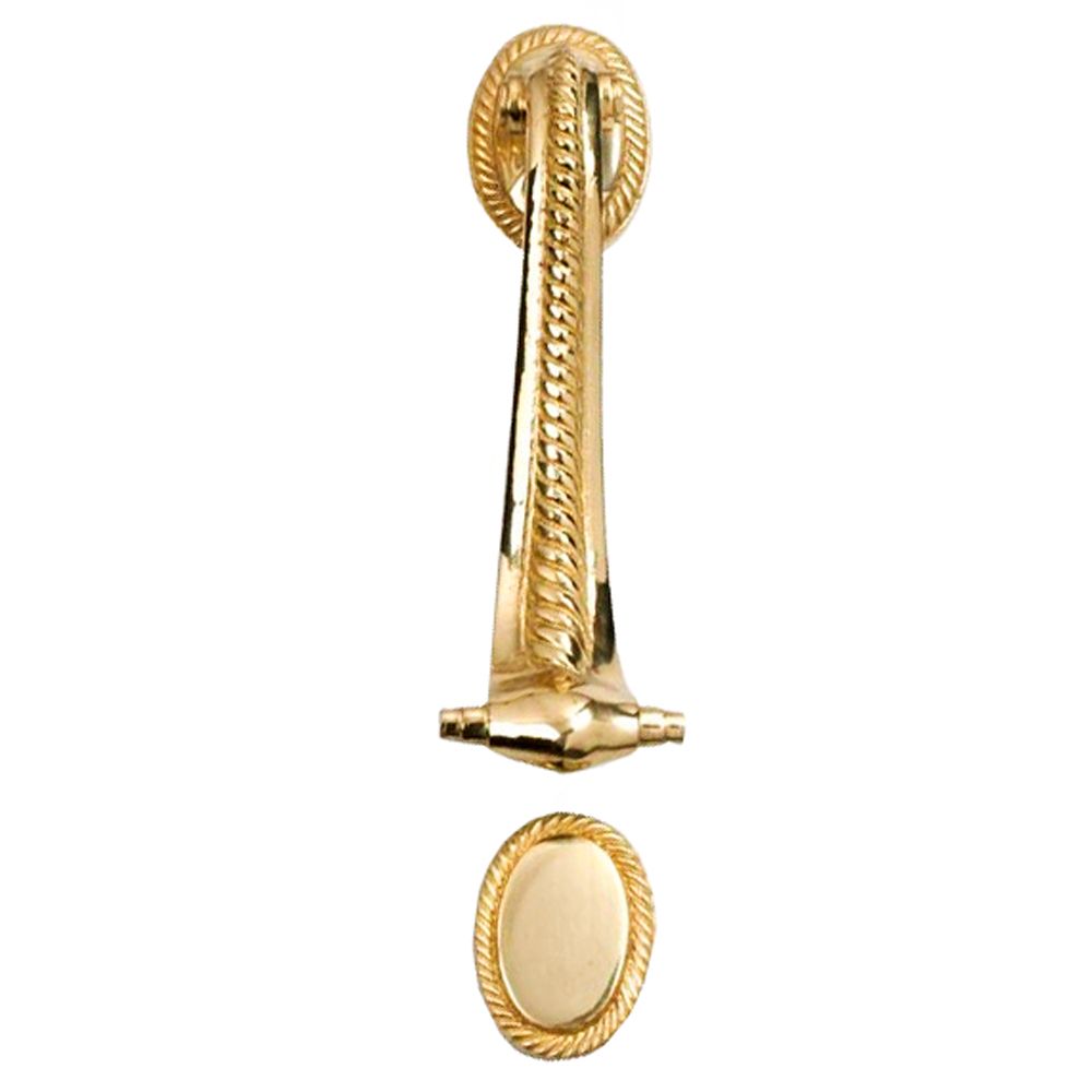 Polished Brass Georgian “Cameo” Knocker 