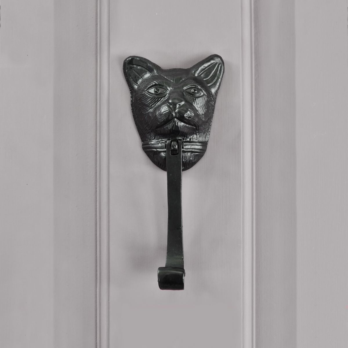 Black Cat Head Door Knocker