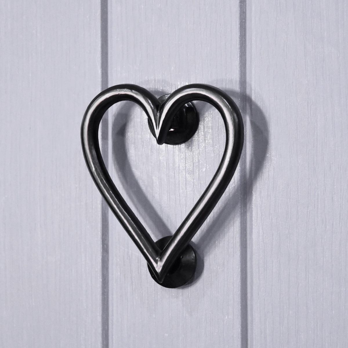 Iron Heart Door Knocker 
