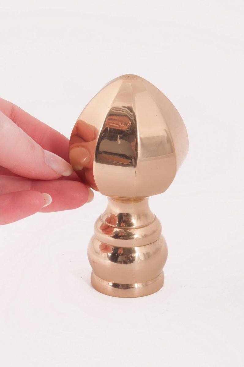 Curtian Finial - “Devonshire Dome” Curtian Finial - “Devonshire Dome”