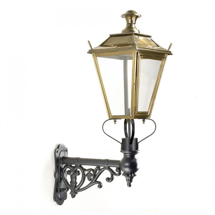 Dorchester Brass Lantern on Ornate Capella Bracket