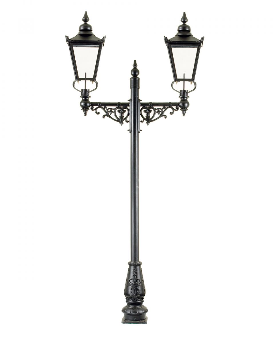Double Headed Victorian Lamp Post