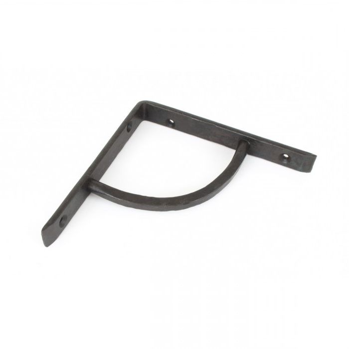 Arched Beeswax Iron Shelf Bracket 