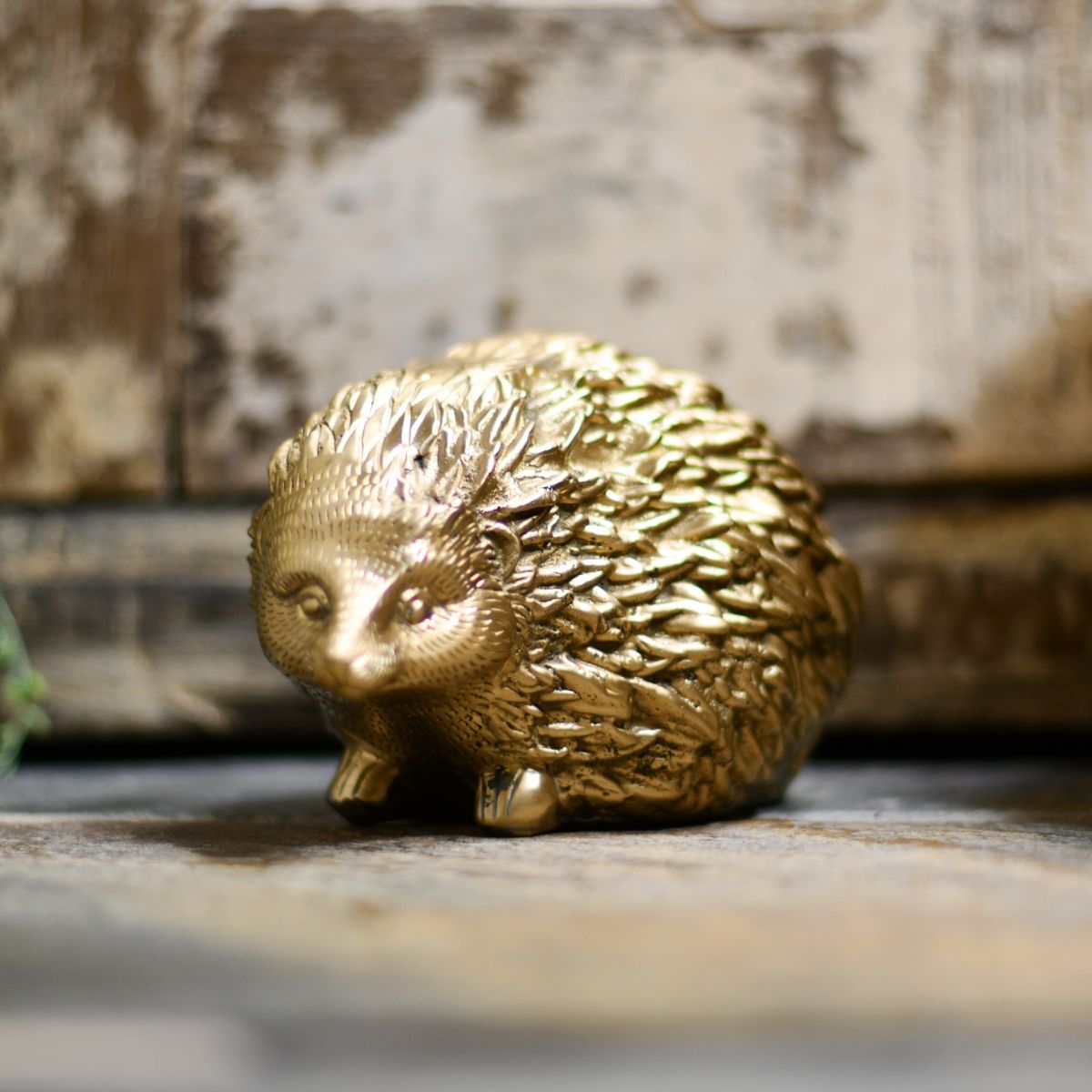 Polished Brass “Holmewood” Hedgehog Door Stop