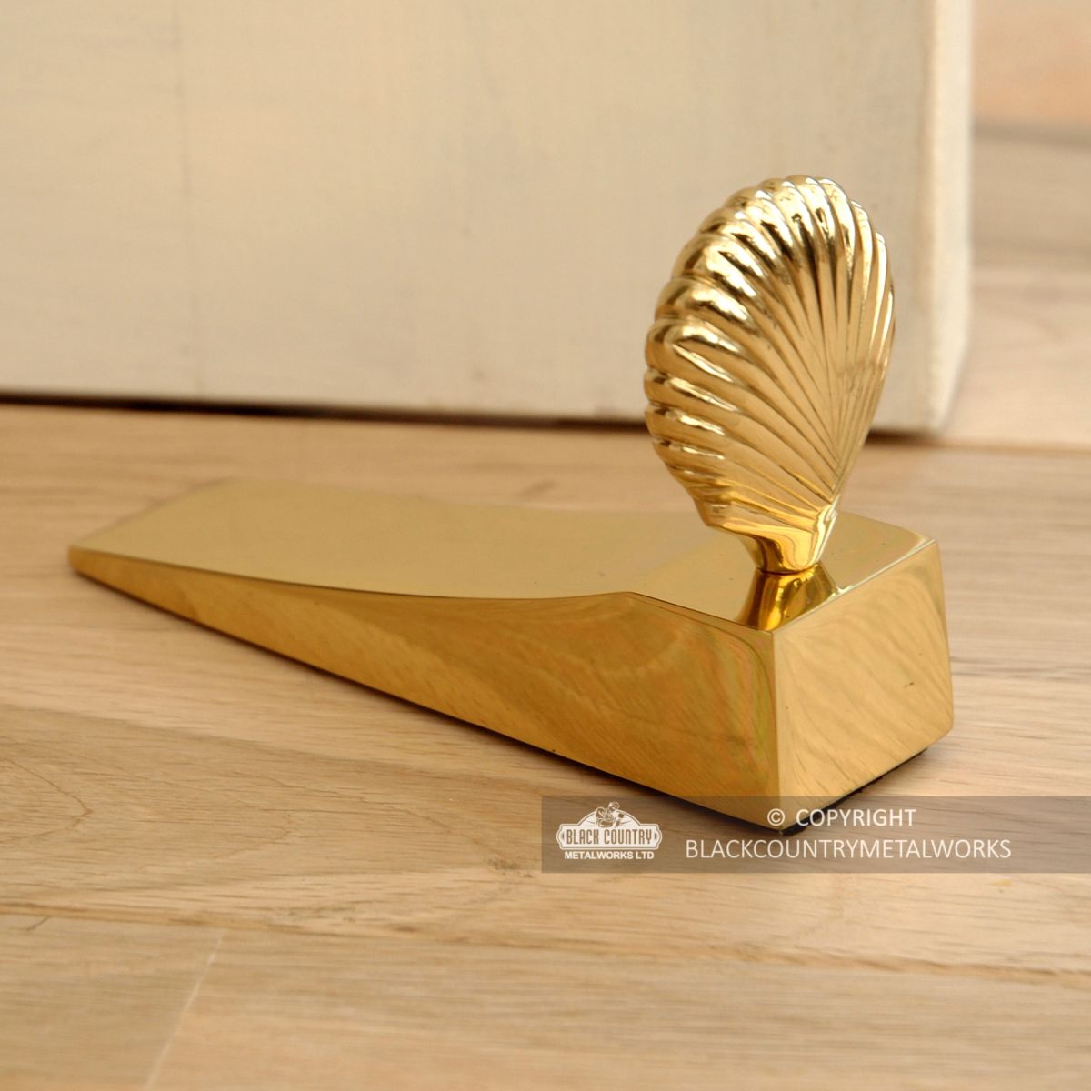 Shell Design Door Wedge in Situ