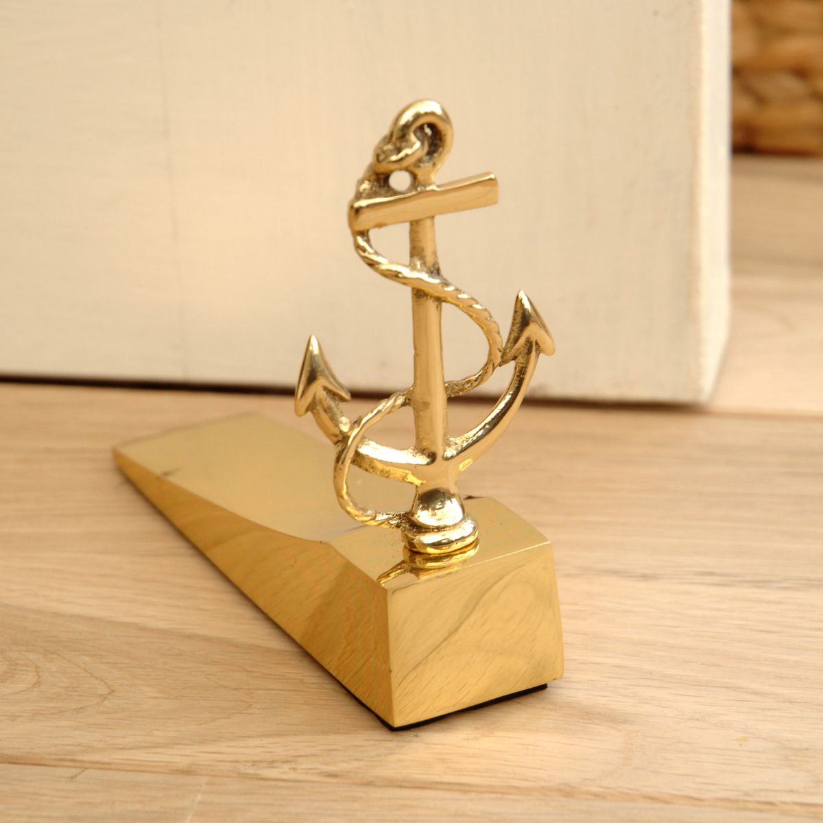 Solid Brass Anchor door stop