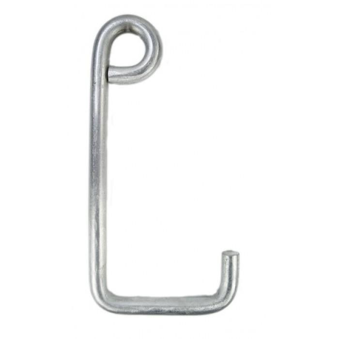 Galvanised Piling Hooks in a Square Shape