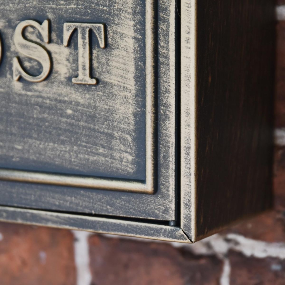 Close up of Brushed Bronze Finish  Close up of Brushed Bronze Finish