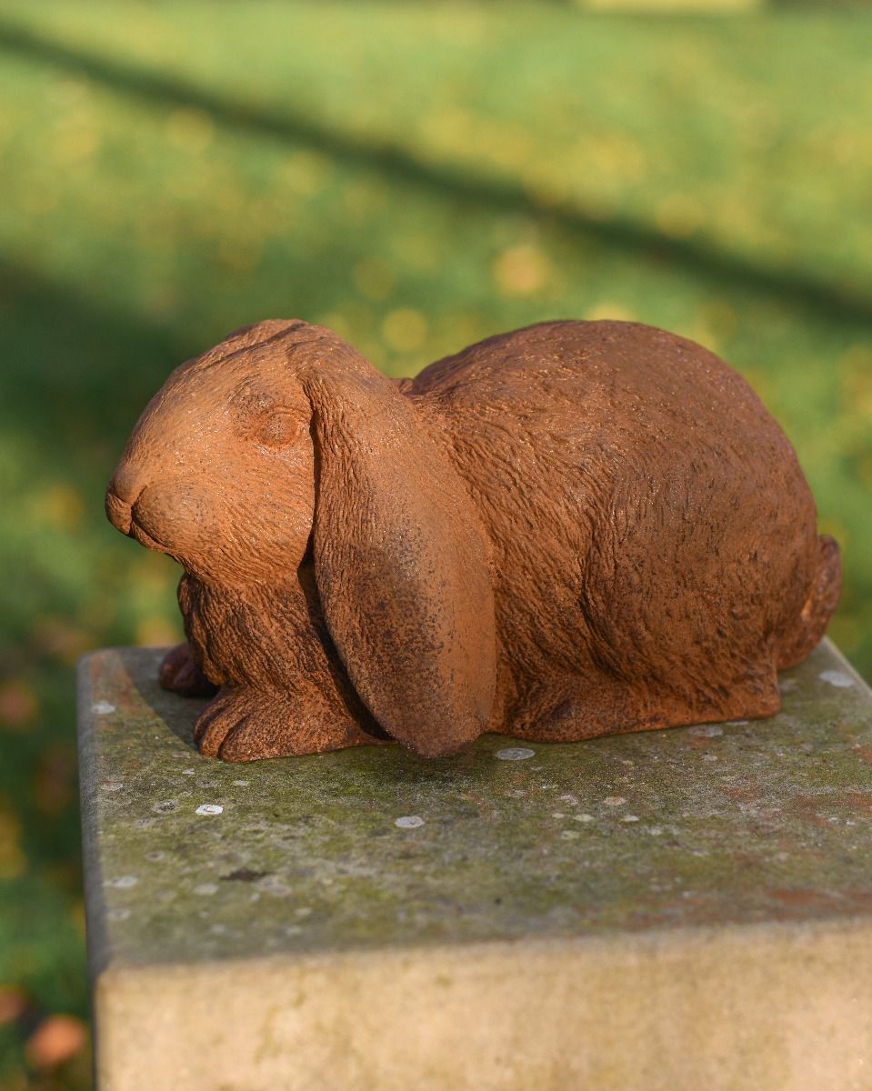 Realistic Rabbit Sculpture In Situ  Realistic Rabbit Sculpture In Situ