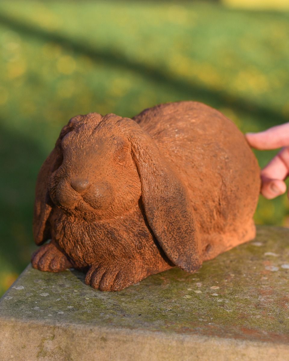 Realistic Rabbit Sculpture In Situ  Realistic Rabbit Sculpture In Situ