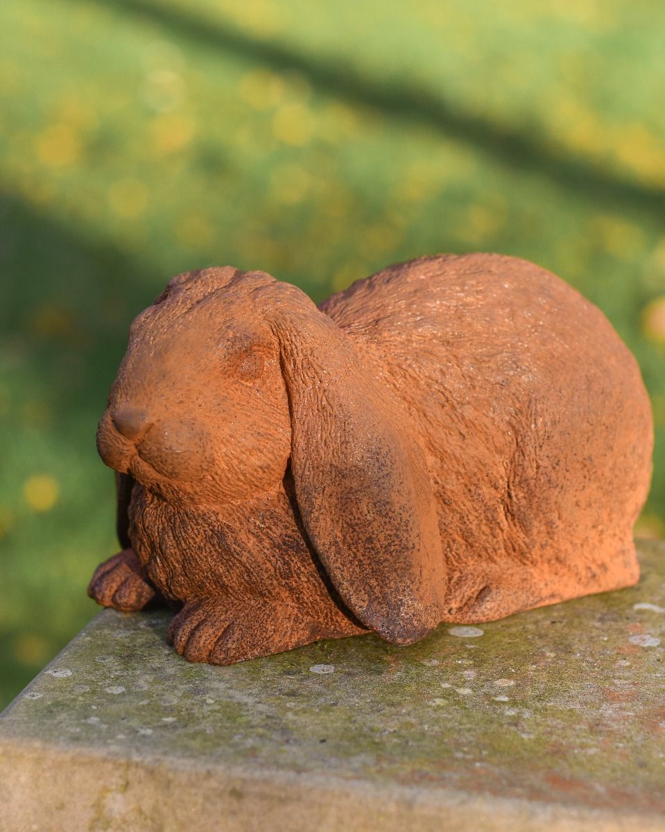 Realistic Rabbit Sculpture In Situ  Realistic Rabbit Sculpture In Situ