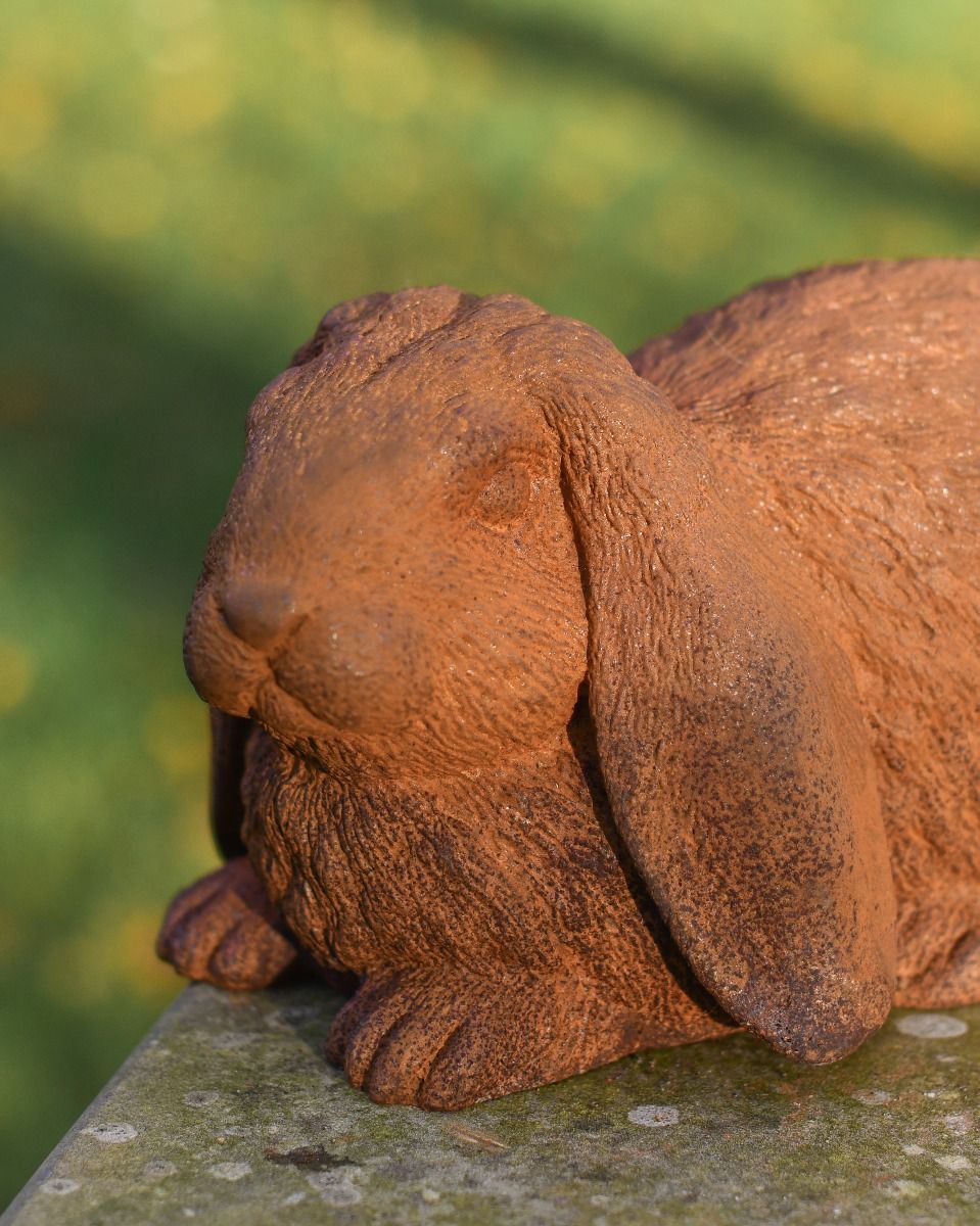 Realistic Rabbit Sculpture In Situ  Realistic Rabbit Sculpture In Situ