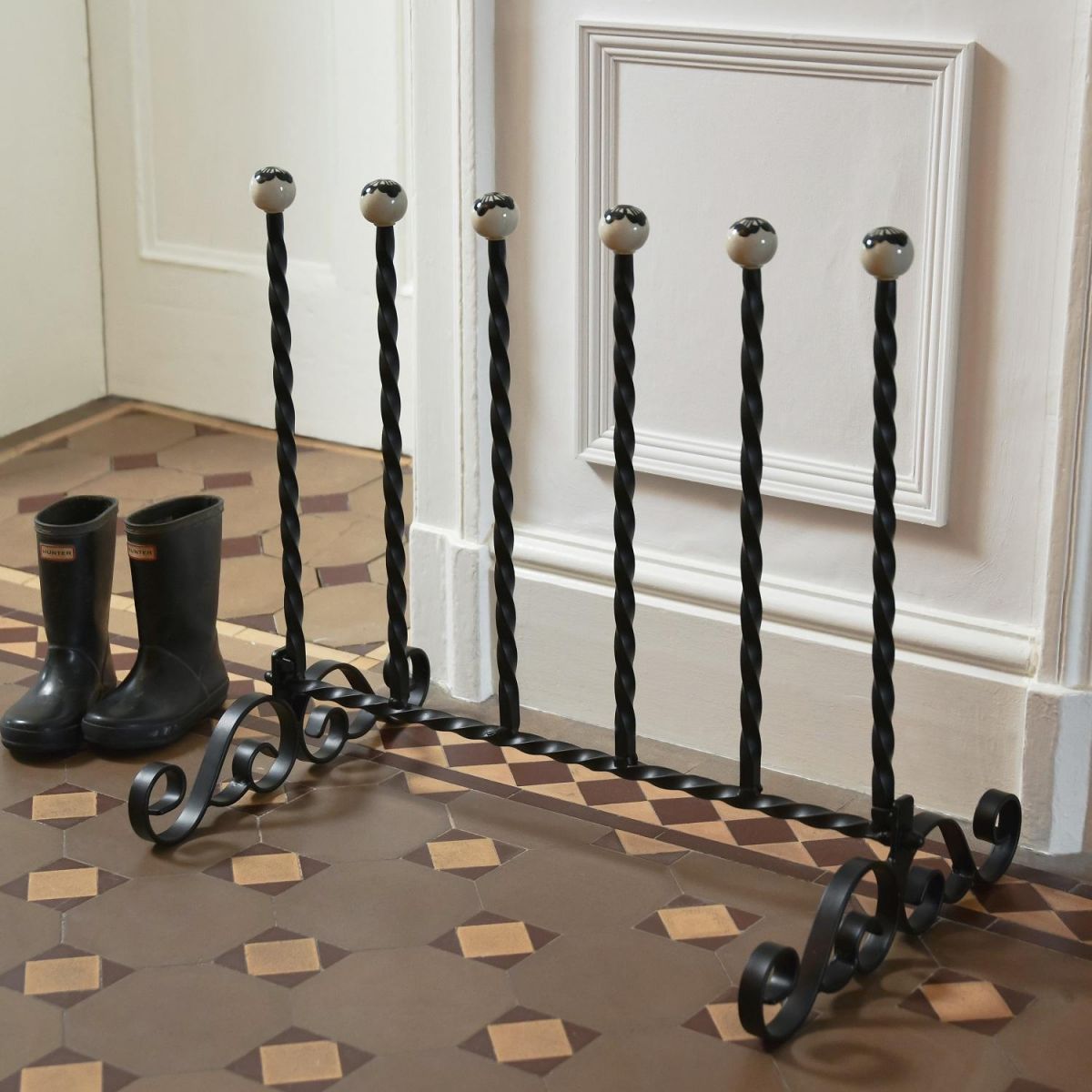 County Glenbrock Black Boot Rack County Glenbrock Black Boot Rack