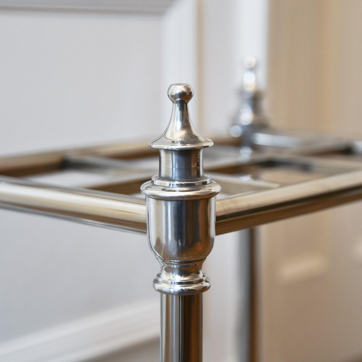 Close up of urn shaped finials  Close up of urn shaped finials